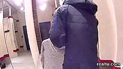 czech cutie teased in shop before pov pounding her tight asshole