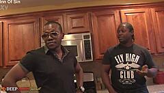 jade summons plumbers for intense interracial doggystyle pounding