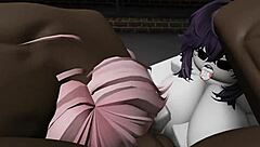 bbc crushes two submissive sluts in intense interracial frenzy