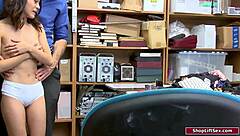 hey petite asian teen wanna choke on this old guard's monster cock?