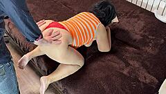 Grateful Milf Rewards Intense Blowjob and Deep Anal Passion