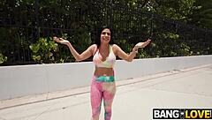 dancer danny steele gets bent over by sandy love's big ass pounding