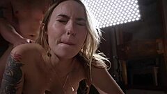 Intimate close-up with gorgeous Bella Mur's wet pussy