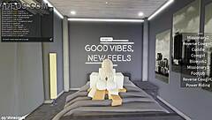 deflowering cute virgin while girlfriend watches intently