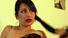 karla's live latina bdsm webcam chat session unfolds