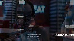 desperate girl deepthroats boss for diner-saving cash blackmail!