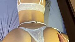 roommate, wanna finger my ass while doggy fucking?