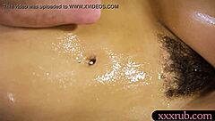 petite brunette masseuse boned hard by hairy client