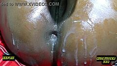 sneak a peek at gina and beca's big clit ebony pussies filled with creampie anal cumshots