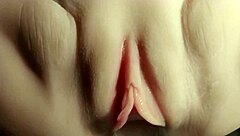 Pretty Shaved Pussy Close-Up Double Penetration Fuck