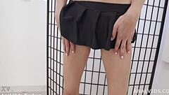 My First BBC Anal Gapes Bonnie Dolce Swallows Cum!