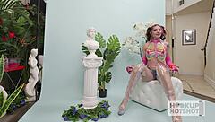 Skinny fuck doll charly summer begs bryan gozzling to wreck her wet pussy rough