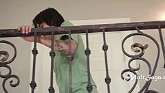 Pawg workout babes stretching gave me boner I couldn't hide anymore