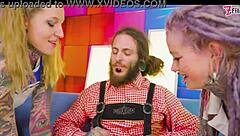 Alternative Costumes Fuel Anal 4some Double Penetration Facefucking Facial Cumshots