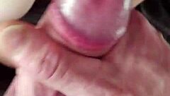 wife milf slurps monster cock till hot cumshot blast!