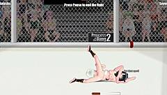 natasha battles sayuri in fierce princess ring catfight