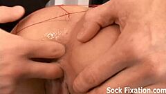 rip my fishnets and pound pussy hard now?