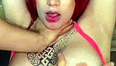 Innocent redhead kaeelen garcia submits as beautiful slave to rough master brian evansx