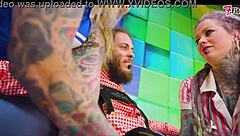 Alternative Costumes Fuel Anal 4some Double Penetration Facefucking Facial Cumshots