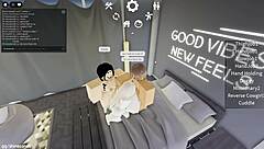 deflowering cute virgin while girlfriend watches intently