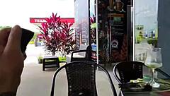 risky public street fuck dares her to get pounded right there