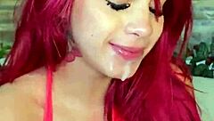 Innocent redhead kaeelen garcia submits as beautiful slave to rough master brian evansx