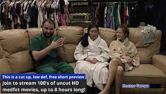 Dr tampa interrogates curly latina nurse jasmine rose with toys and slaps in hospital