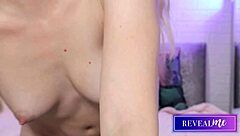 i'm so horny in lingerie sucking dildo fingering ass pussy