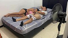 My Sister-In-Law Craves Milking My Cock Even While I Watch TV!