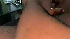 guy WATCHES her SPREAD then WANKs hard