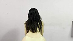 fit asian teen ass workout photoshoot girlfriend flex