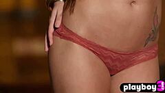 Tempted By Chelsie Aryn's Huge Natural Milf Tits In Lingerie