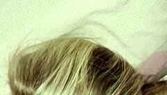 woke up to young stud shoving big cock down my throat