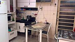 my naughty wife greets water guy naked for hottest pussy fuck ever!