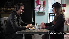 petite stewardess seems innocent but craves naughty flights