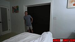 Stepdad Shares Mistress for Young Stud's Deepthroat Fuck!