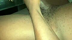 guy WATCHES her SPREAD then WANKs hard