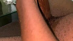 guy WATCHES her SPREAD then WANKs hard