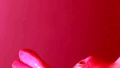 my sister-in-law slurps my dick close-up uncensored