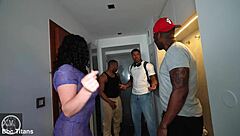 thick euro milf slammed doggystyle by huge bbc creampie