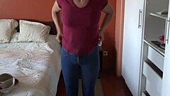 milf tempts cumshot on her heaving tits