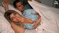 sharing bed with hot milf friend tonight
