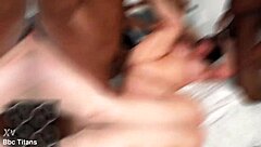 thick euro milf slammed doggystyle by huge bbc creampie