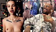 Trans nun pounds latina slut while petite asian trans plays with curves