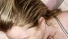 woke up to young stud shoving big cock down my throat