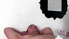 Blonde milf petite waxed armpits nose closeup wet pussy