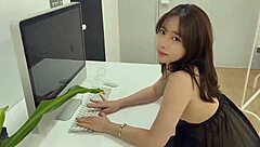 Sexy Korean Babe's Teasing Room Clothes Swap