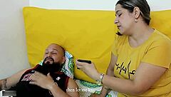 curvy latina milf rides big cock cowgirl begging for creampie