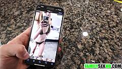 Redhead Stepsis Craves Stepbro's Cock Sucking and Fucking