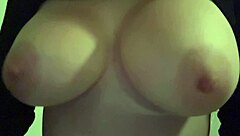 Horny Italian MILF Bounces Juicy Natural Boobs